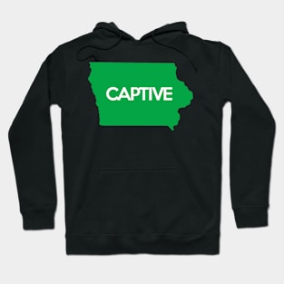 Iowa Captive Sticker Hoodie